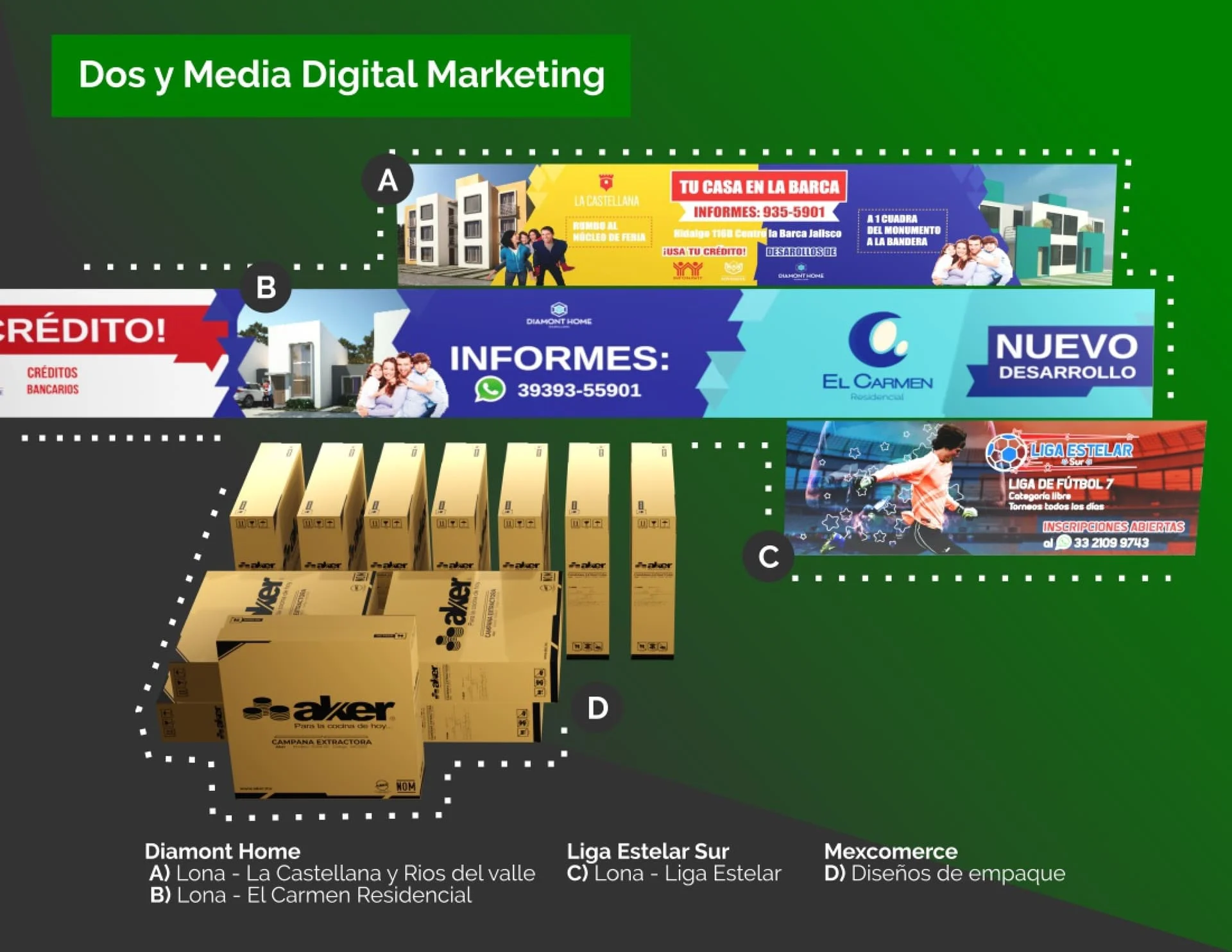 Diseño gráfico portafolio
