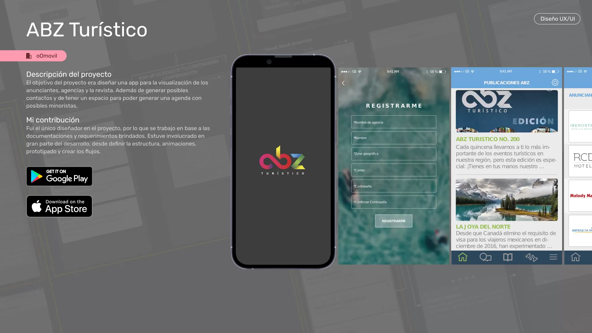 Diseño UXUI y Desarrollo Web portafolio